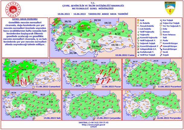 Hafta sonu hava nasıl olacak, bugün ve yarın yağmur var mı? Meteoroloji