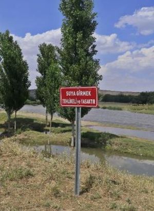 3 liselinin öldüğü bölgeye uyarı tabelaları dikildi