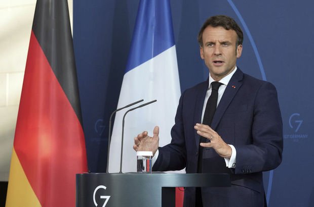 Macron: Fransa ve Avrupa 'savaş ekonomisi' vaziyetine girdi