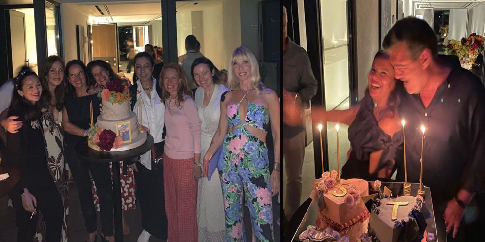 Özlenir çiftinden doğum günü kutlaması...