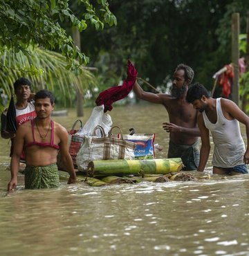 Hindistan ve Bangladeş’te muson felaketi: 34 kişi öldü