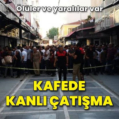 Malatya'daki kafede silahlı kavga 2 ölü, 6 yaralı - Son Dakika Malatya Haberleri