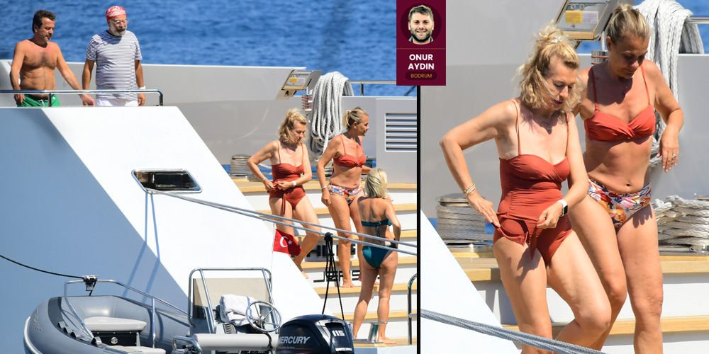 Teknede buluştular...