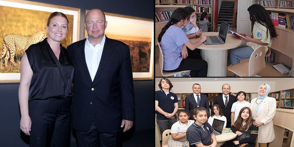 Koç’un anısına kütüphane...