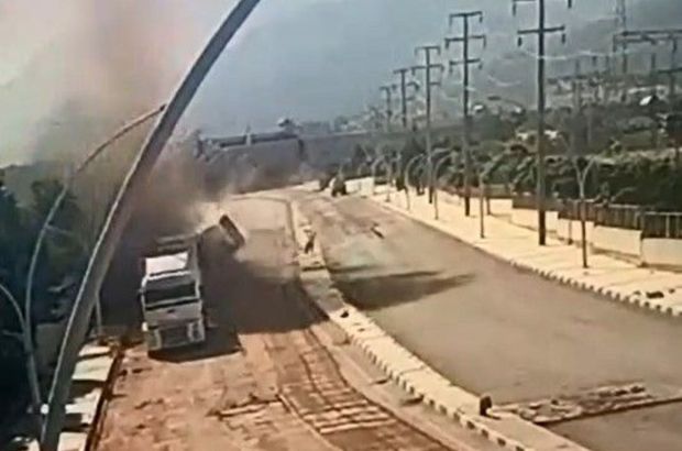 Manisa'da korkutan doğalgaz patlaması!