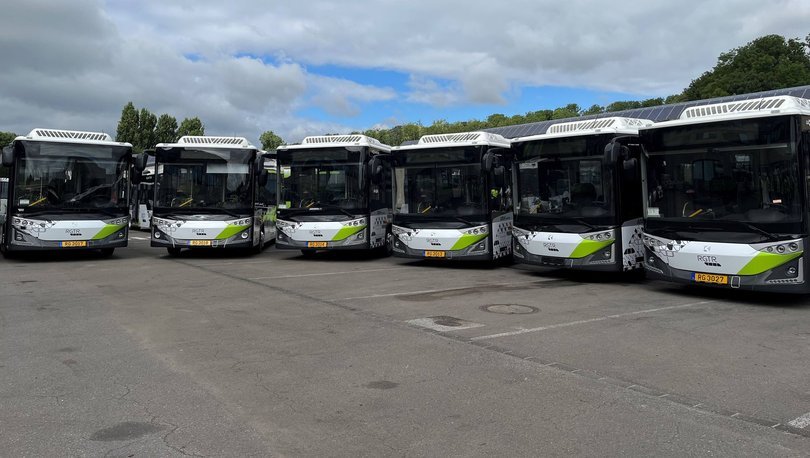 Lüksemburga 89 elektrikli otobüs gönderdi