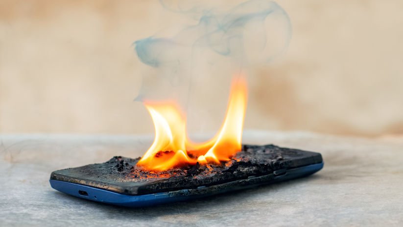 Yangında zarar gören telefon kurtarılabilir mi?