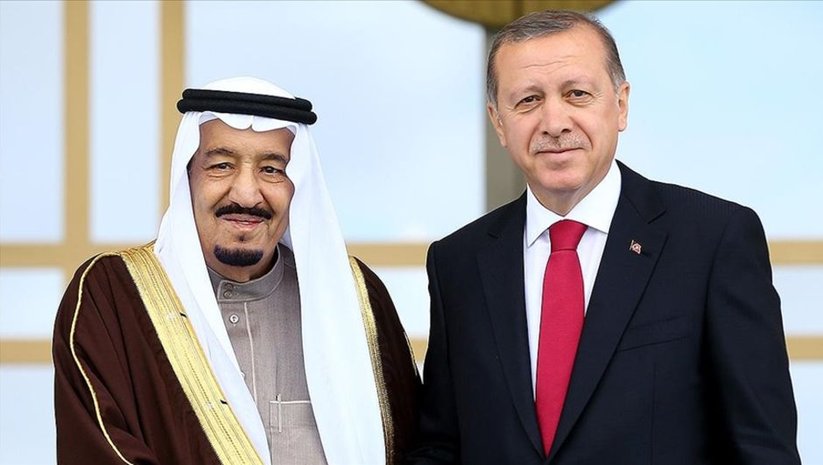 Cumhurbaşkanı Erdoğan Suud Kralı ile görüştü