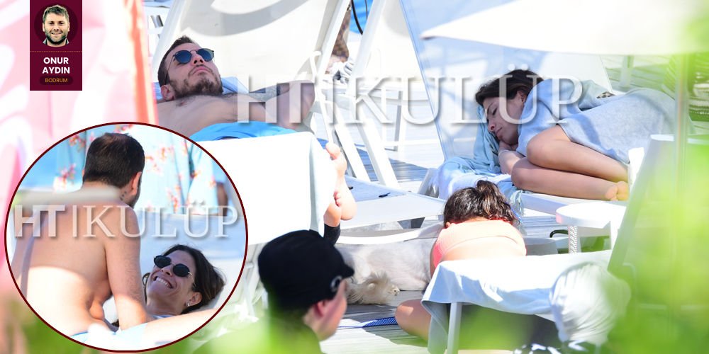 Yeni aşkıyla Bodrum'da!