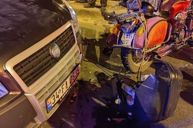 Kaza yapan otomobil sürücüsü muhabire saldırdı