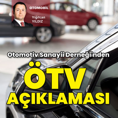 Otomotiv Sanayii Derneği'nden ÖTV açıklaması