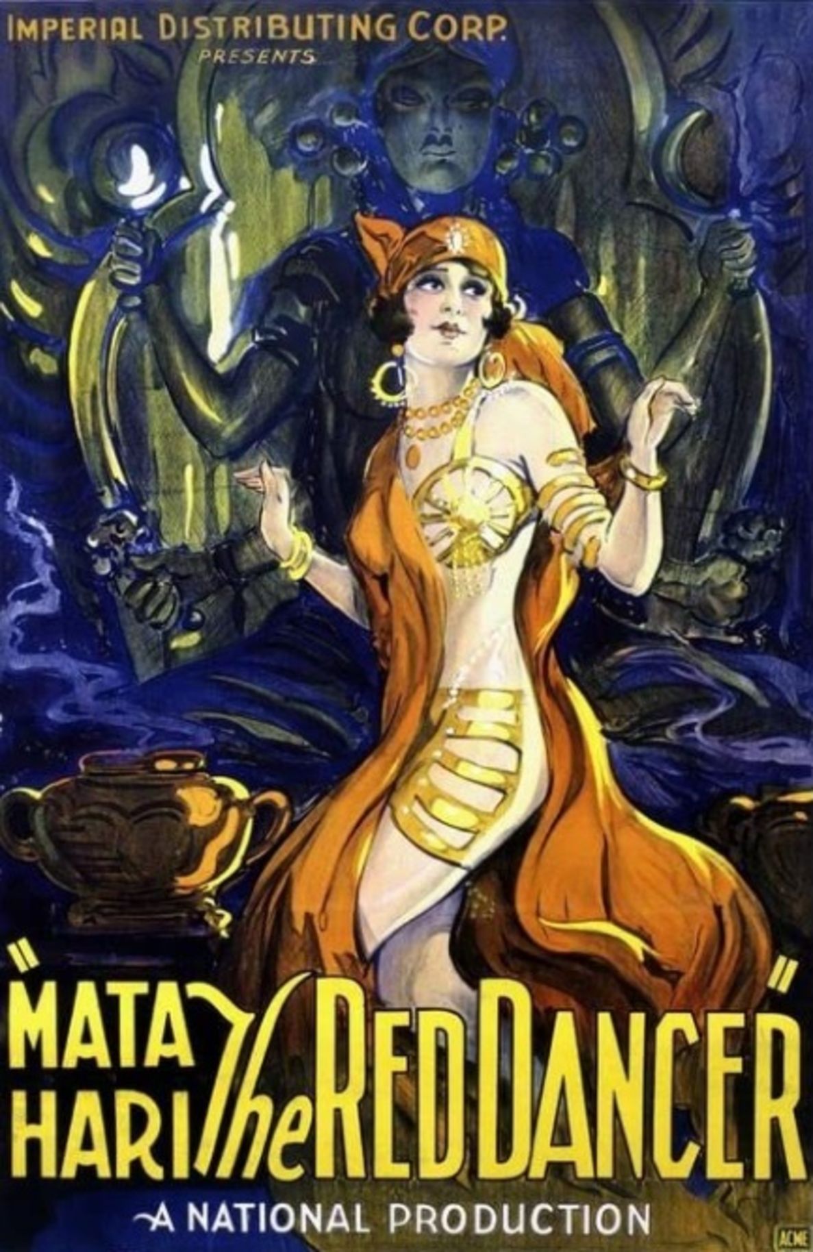 Mata Hari hakkındaki ikinci film 1927'de çekildi. Friedrich Feher'in yönettiği filmde Mata Hari'yi Magda Sonja canlandırdı.  