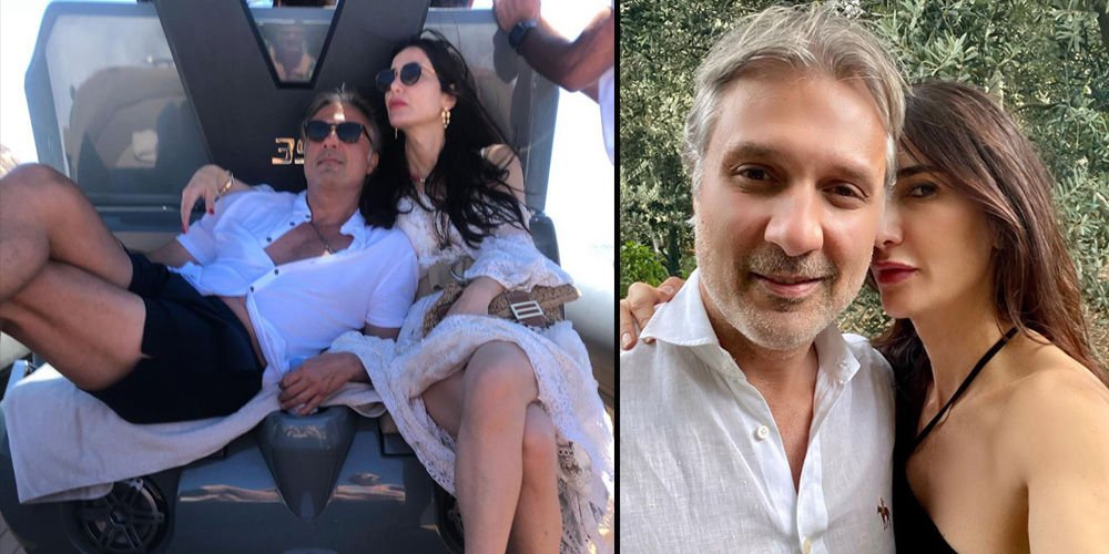 Yalçınlar'dan tatil pozu!