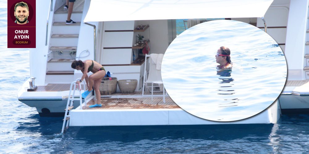 Cennet Koyu'nda serinledi!