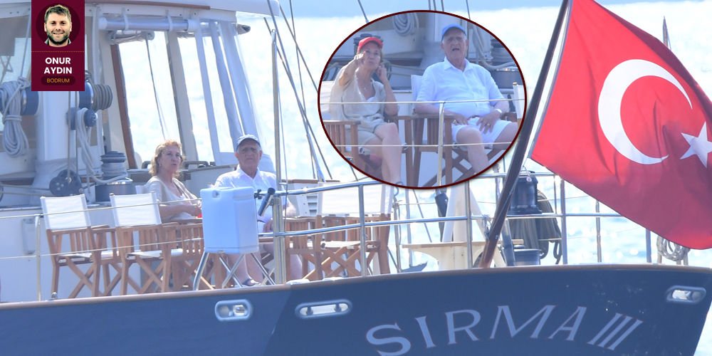 Kıraç'ın tatil keyfi...