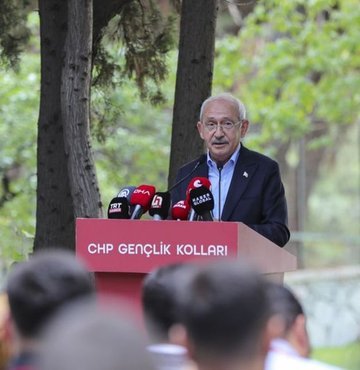 CHP lideri Kemal Kılıçdaroğlu, CHP Gençlik Kolları İl Başkanları Toplantısı