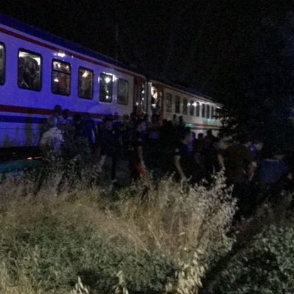 Manisa'da trenin çarptığı genç hayatını kaybetti