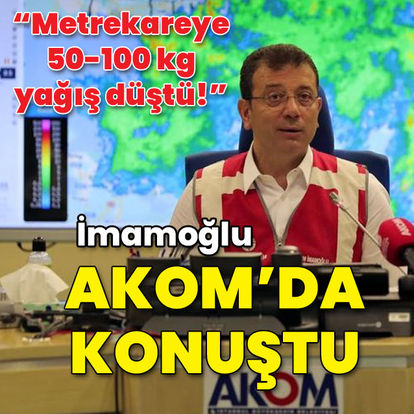 İstanbul'da yağmur! İmamoğlu'ndan son dakika açıklama: 