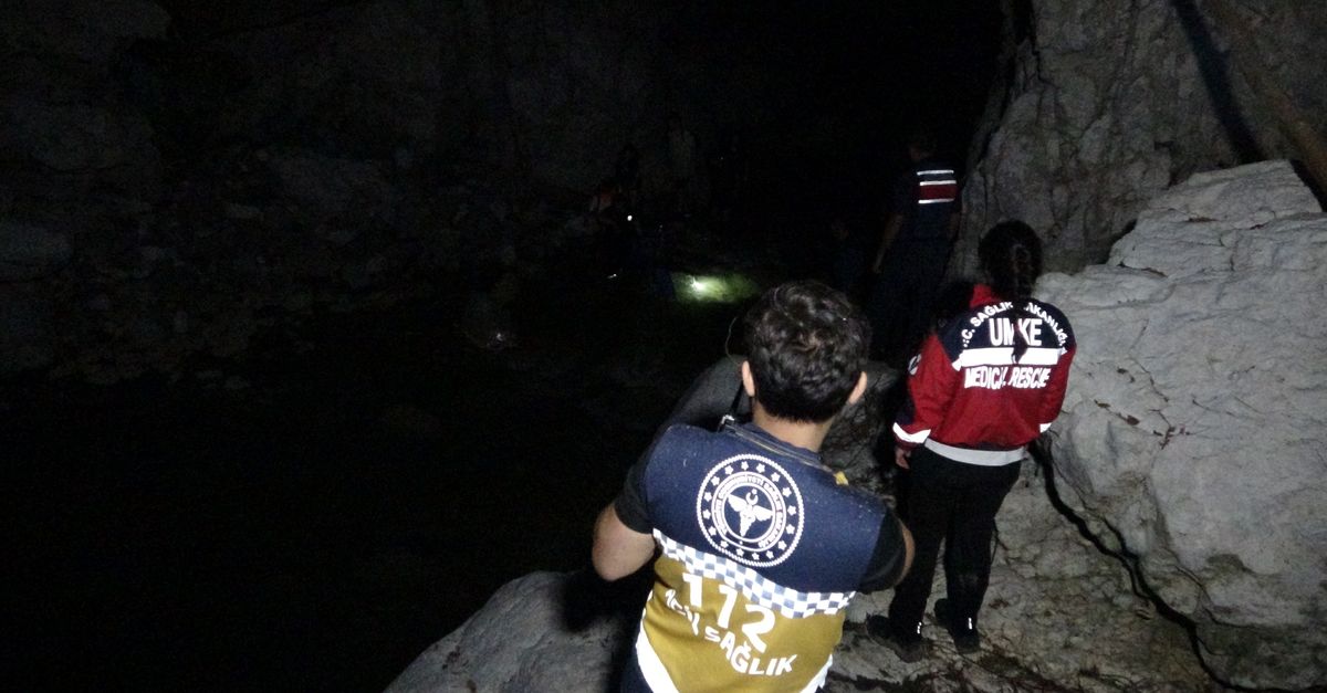 Isparta’da kanyonda kaybolan 1 kişi hayatını kaybetti