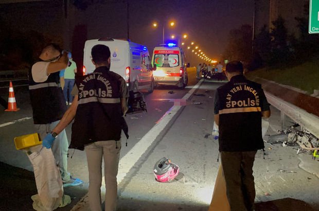 İstanbul TEM Otoyolu'nda kaza: 2 ölü