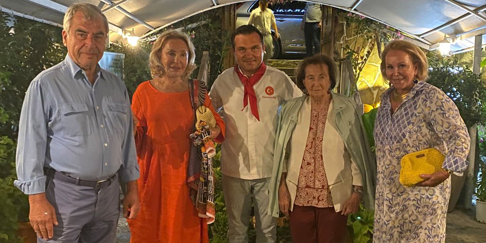 Yalıkavak'ta akşam yemeği...