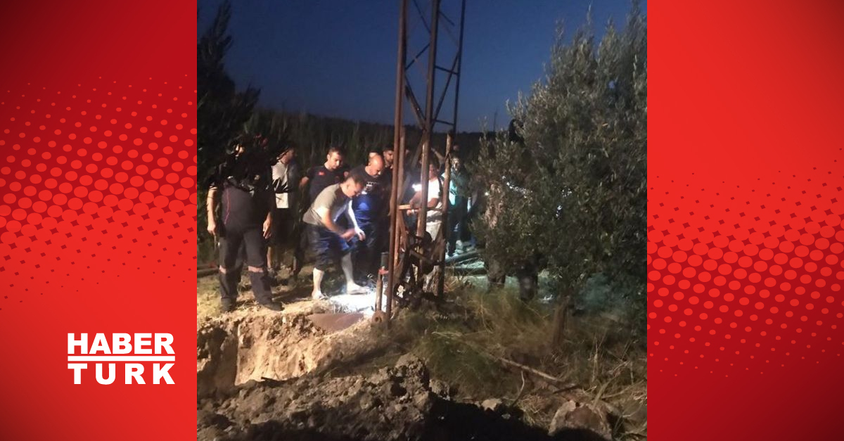 Manisa’da kuyuya düşen minik Aybars, 4 saat sonra kurtarıldı