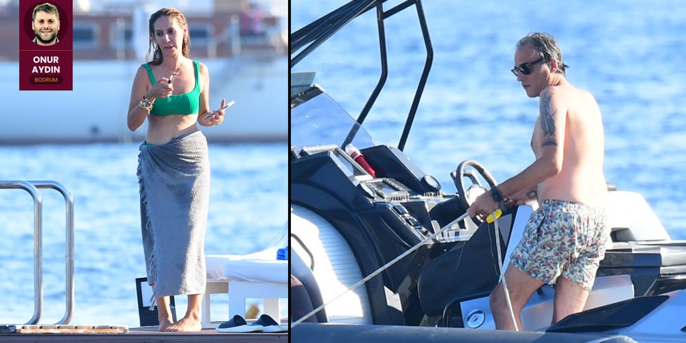 Denizde serinlediler...