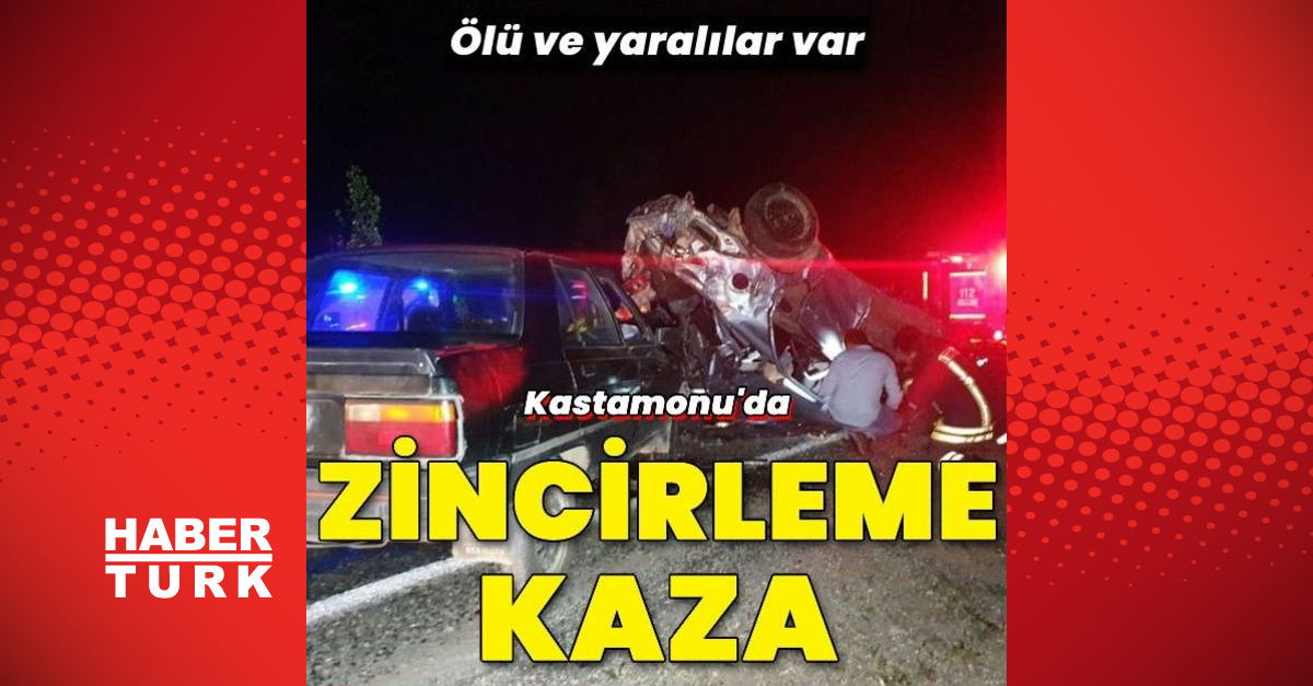 Kastamonu’da feci kaza! Ölü ve yaralılar var