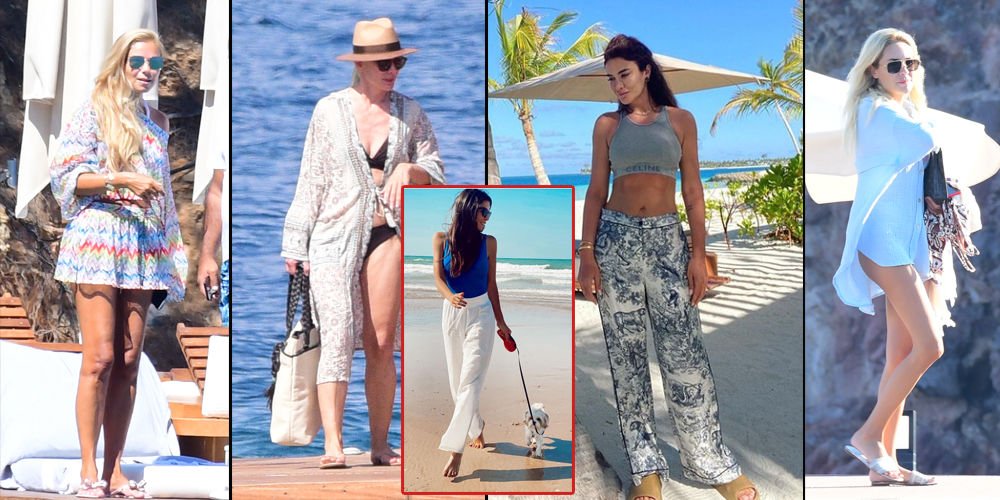 Bodrum plajlarında şıklık yarışı...