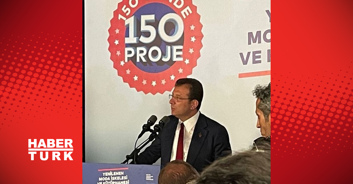 İmamoğlu, Moda İskelesi açılışına katıldı