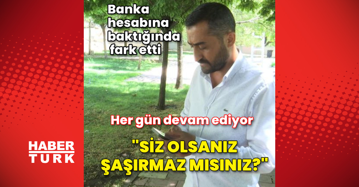Hesabına yanlışlıkla yatırılan paraların sahibini arıyor
