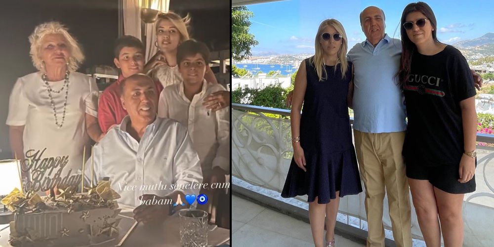 Ayaydın'a kızlarından sürpriz kutlama...