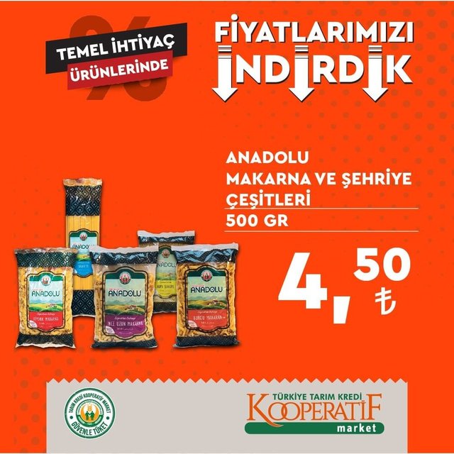 Tarım Kredi Market indirimli ürünler kataloğu listesi: Ağustos 2022 Tarım Kredi Kooperatif Marketlerinde neler ve hangi ürünler indirime girdi?