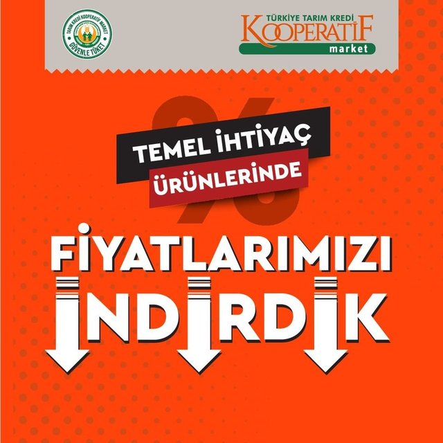 Tarım Kredi Market indirimli ürünler kataloğu listesi: Ağustos 2022 Tarım Kredi Kooperatif Marketlerinde neler ve hangi ürünler indirime girdi?