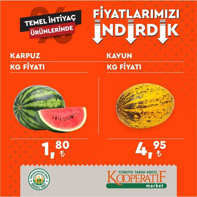 Tarım Kredi Market indirimli ürünler kataloğu listesi: Ağustos 2022 Tarım Kredi Kooperatif Marketlerinde neler ve hangi ürünler indirime girdi?