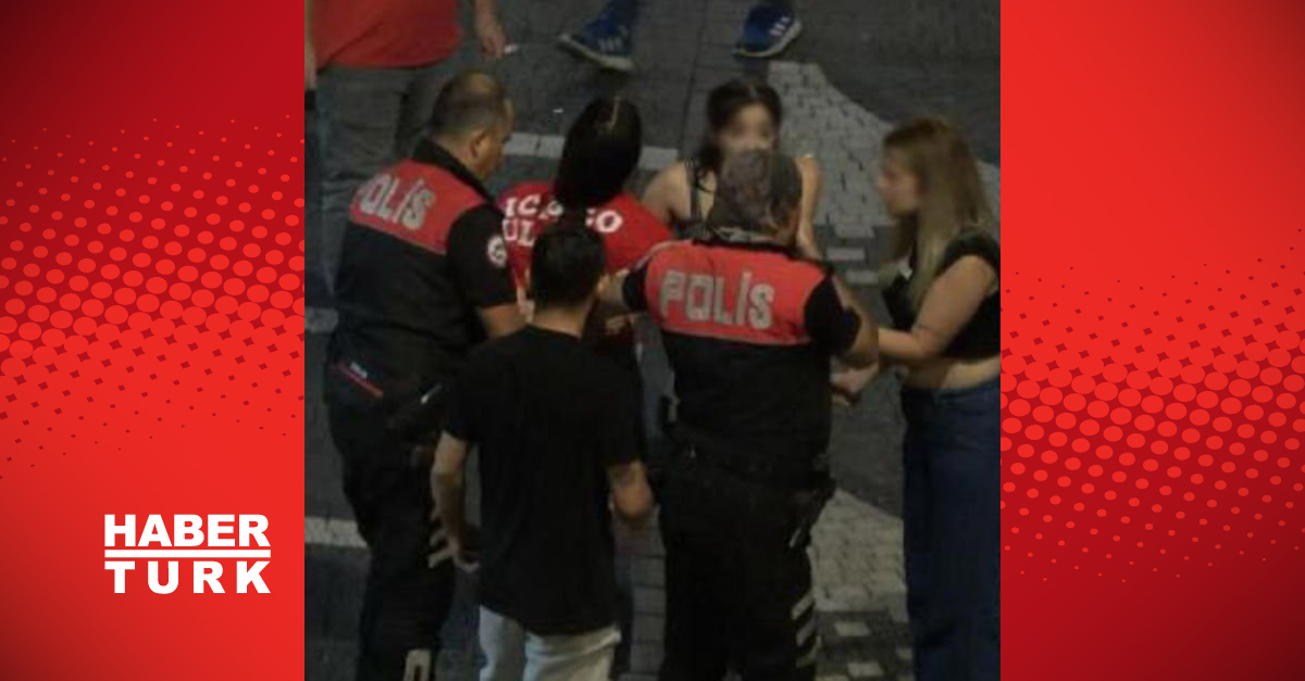 Kavgayı ayırmak isteyen polise saldırı