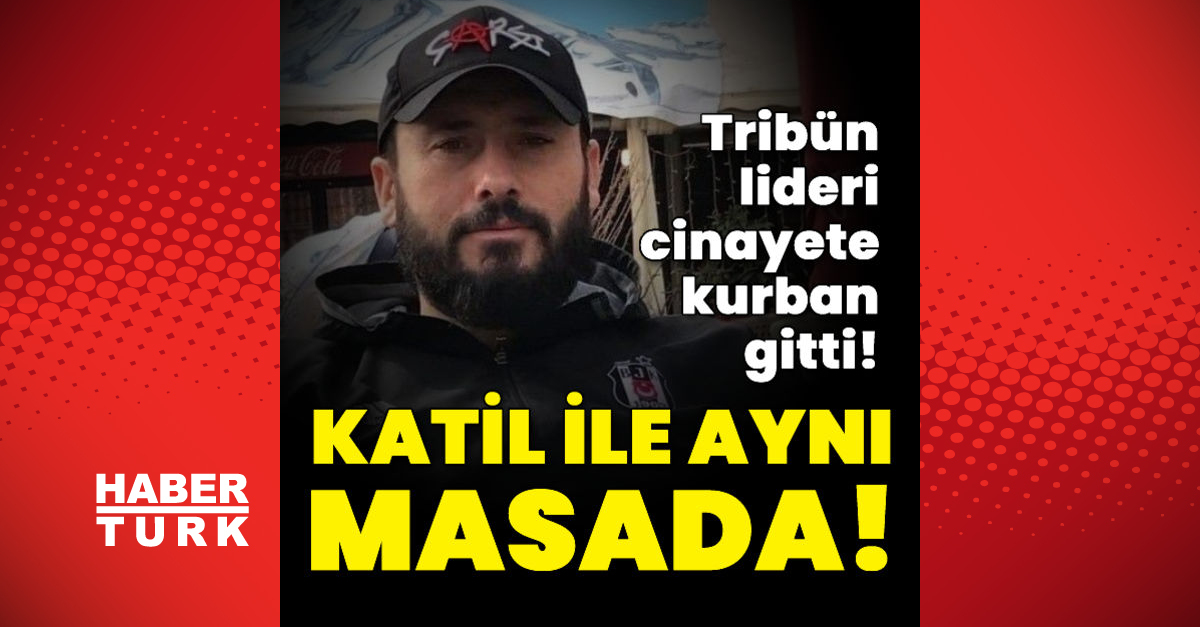 Tribün lideri cinayete kurban gitti!