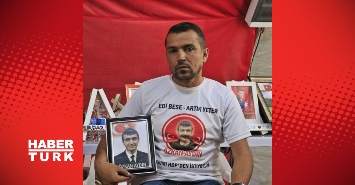 Evlat nöbetindeki baba: Çocuklarımızı almadan buradan kalkmayacağız