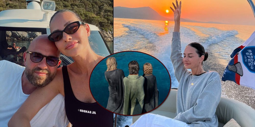 Özilhanlar teknede!