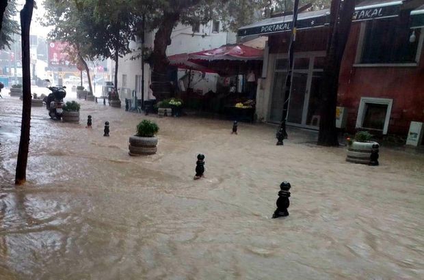 Marmara'da beklenen şiddetli yağış başladı!