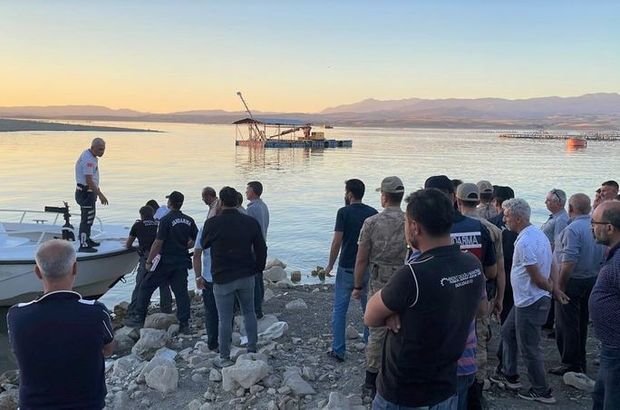 Keban'da batan tekne bulundu! Kayıp balıkçı aranıyor