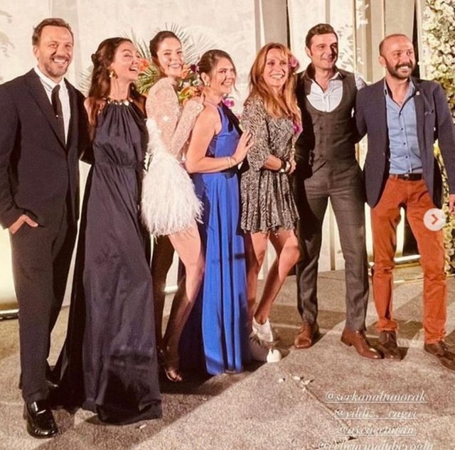 Berk Oktay ile Yıldız Çağrı Atiksoy düğün yaptı - Magazin haberleri