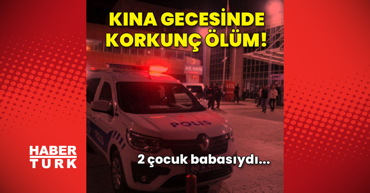 Tokat’ta maganda kurşunu 2 çocuk babası gencin canına maloldu