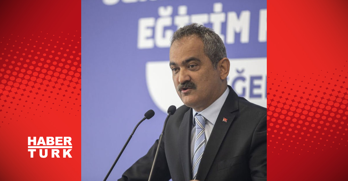 Milli Eğitim Bakanı Özer’den ‘okullarda bütçe’ açıklaması