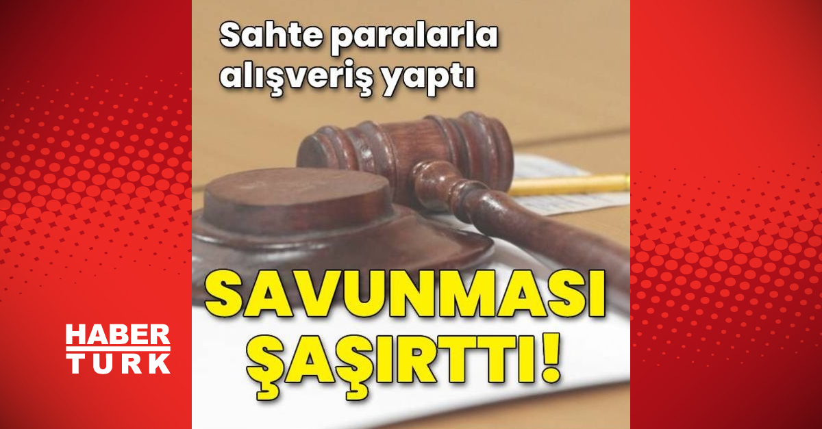 Kocaeli’de sahte paralarla alışveriş yapan öğrenci kendini savundu