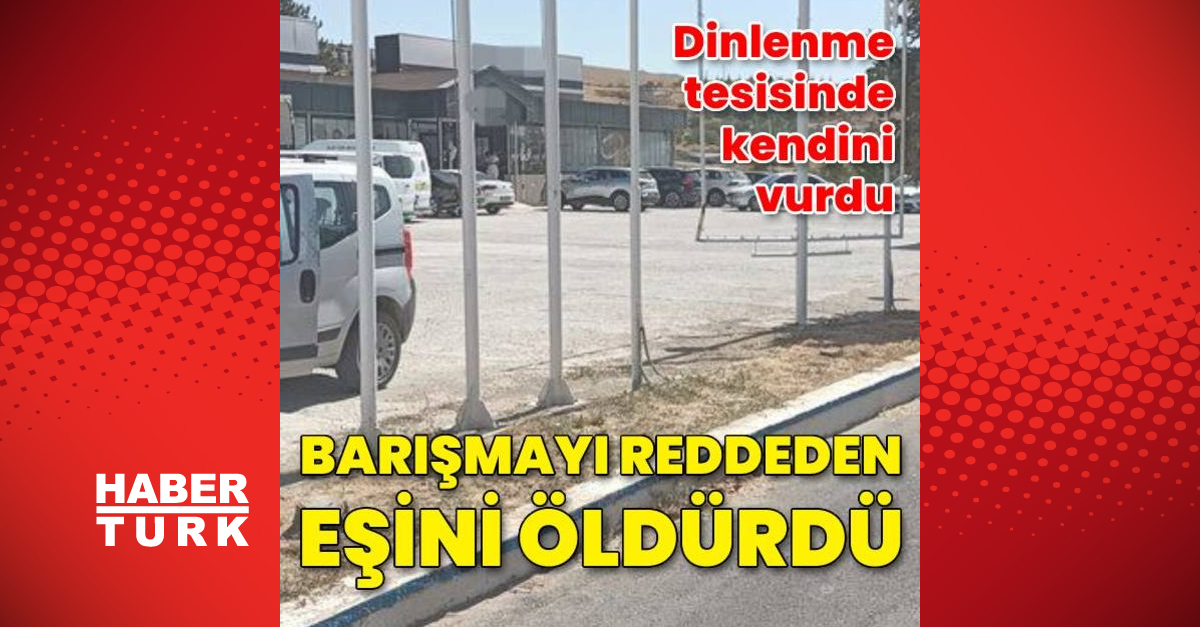Barışma teklifini reddeden eşini öldürdü
