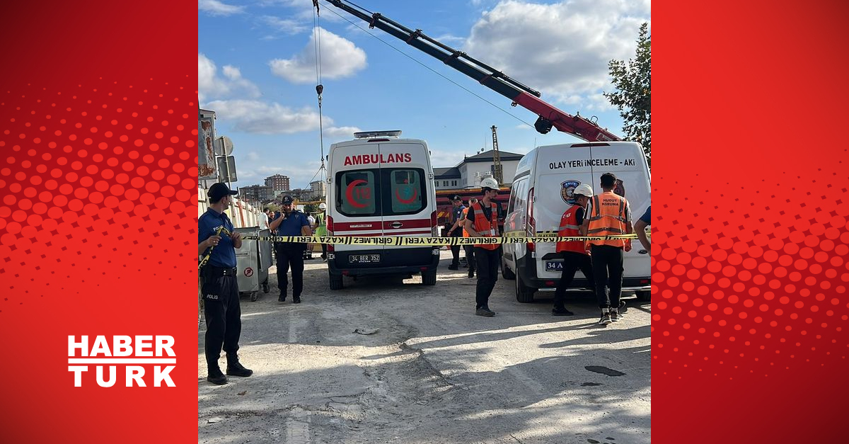 İstanbul Sancaktepe’de metro inşaatında vinç devrildi! 2 kişi hayatını kaybetti