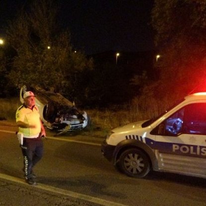 Kayseri'de iki otomobil çarpıştı: 2'si ağır 7 yaralı