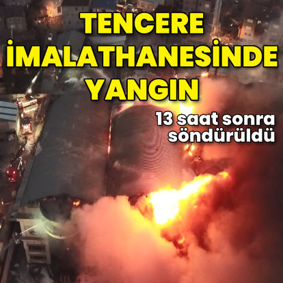 Sultanbeyli'de yangın