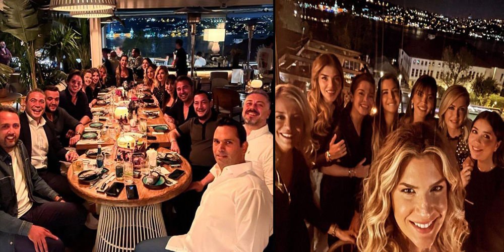 Boğaz'da akşam yemeği!